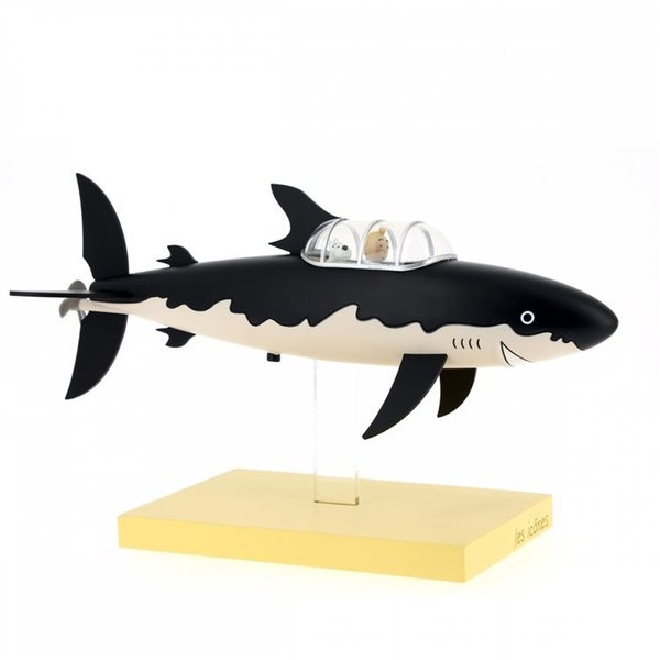 Tim und Struppi im Haifisch U-Boot, 26,5 cm (Collection Les Icônes 46402) - Lieferbar Ende März 23