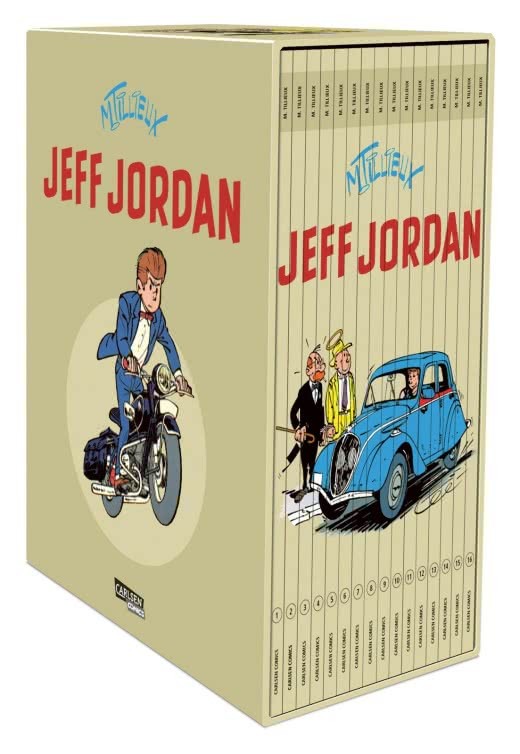 Jeff Jordan-Schuber - 16 Hardcover im Schuber