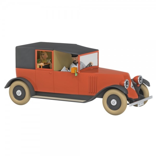 Tim und Struppi Automodell 1/24 Nr. 25 - Das rote Taxi