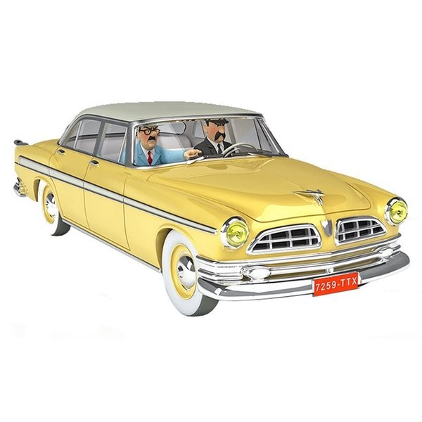 Tim und Struppi Automodell 1/24 Nr. 39 - Gelbe Chrysler