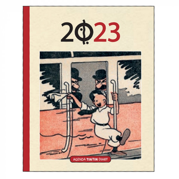 Tim und Struppi Agenda (Diary) 2023 - Die Zigarren des Pharaos