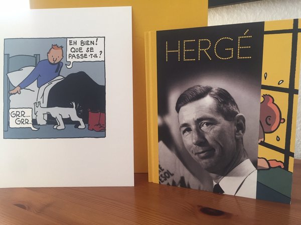 Hergé - Catalogue luxe de l'exposition du Grand Palais